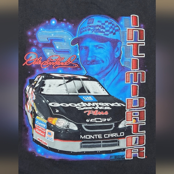 🏁 🏎 Vintage Dale Earnhardt Men's Graphic T-Shirt Size XL 🏁 🏎 - Picture 5 of 6